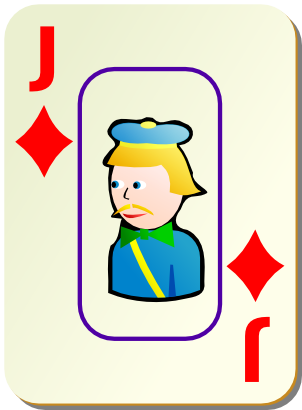 Download free game card tile jack icon